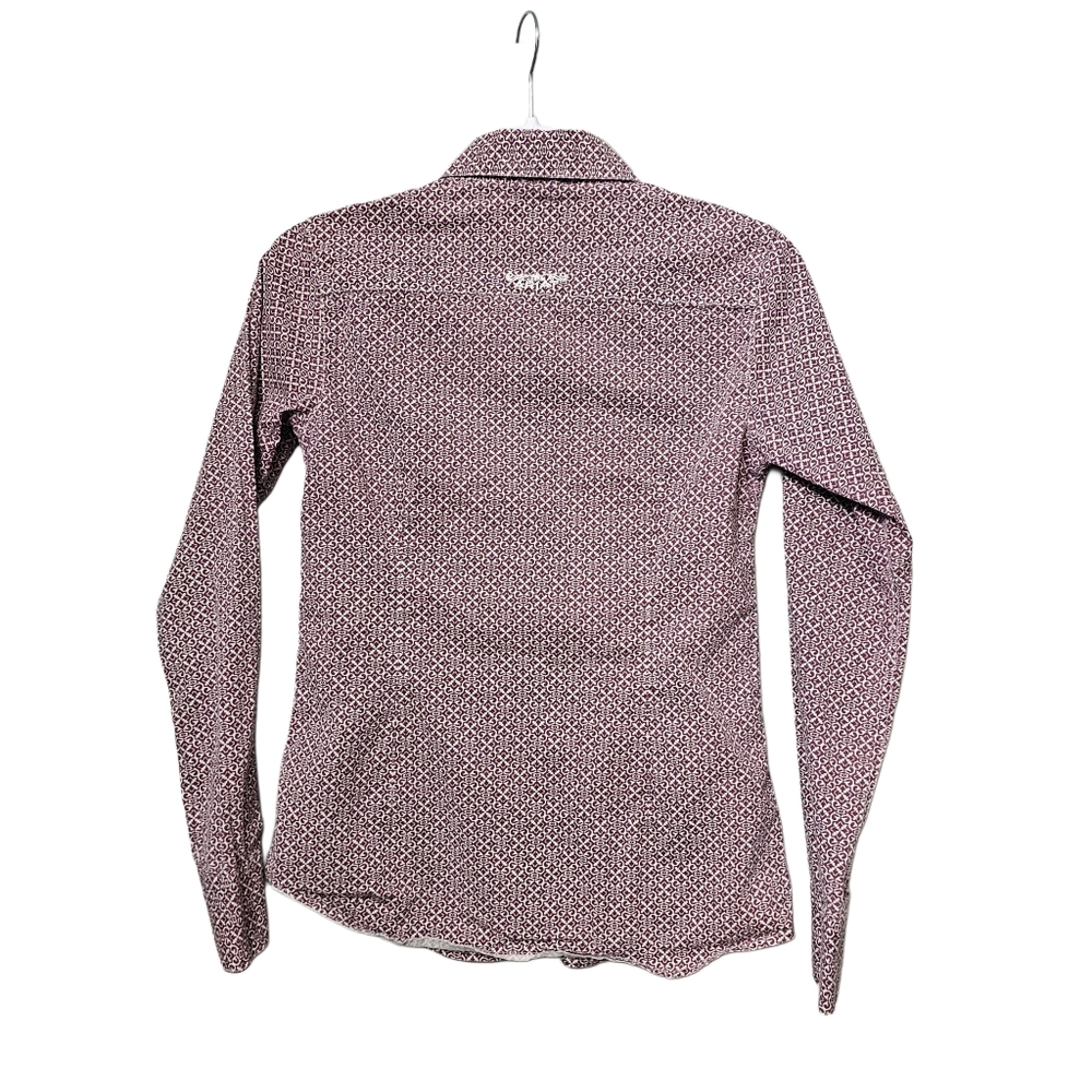 Ariat Mens Geometric Patterned Button-Up Shirt - … - image 2